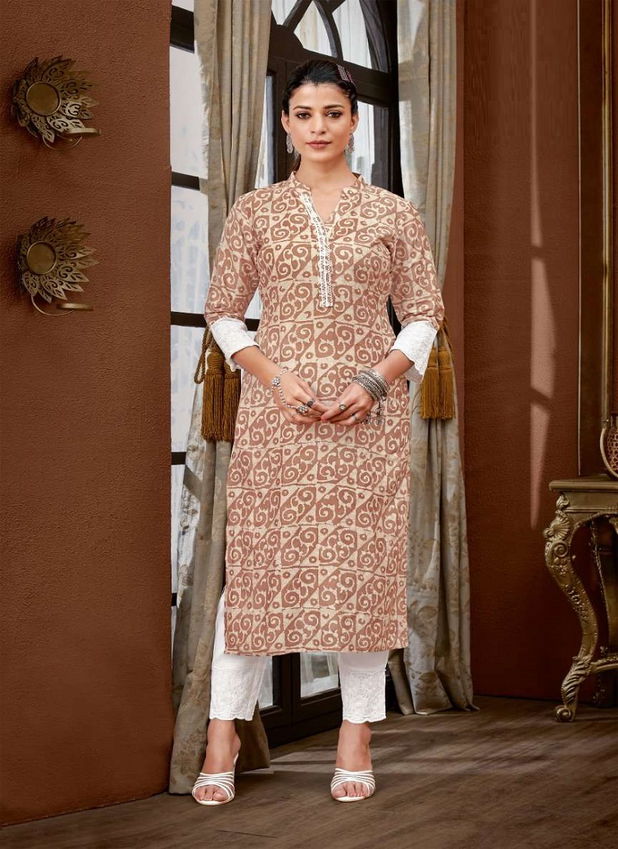 Shichi Sana Ethnic Wear Wholesale Printed Designer Kurti With Bottom Catalog